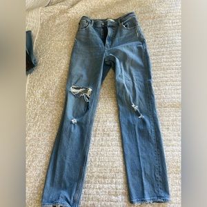 Ultra high rise 90s straight jean